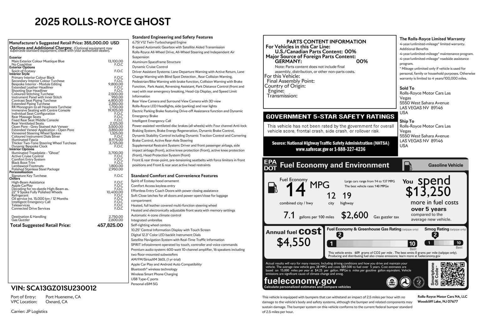 2025 Rolls-Royce Ghost Base - Photo 41